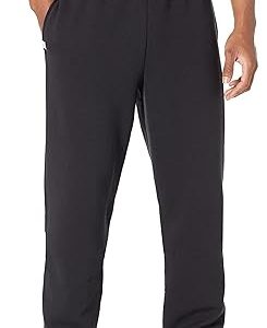 Russell Athletic Men's Dri Power Fleece Elastic Bottom Sweatpants, Relaxed Fit, Moisture Wicking, with or Without Pockets